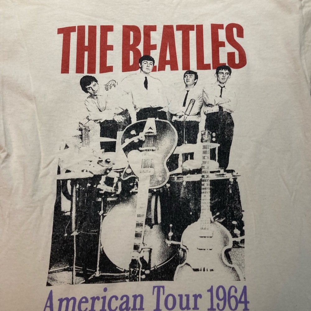 The Beatles American Tour 1963 T-shirt, Men’s size medium - Picture 2 of 7